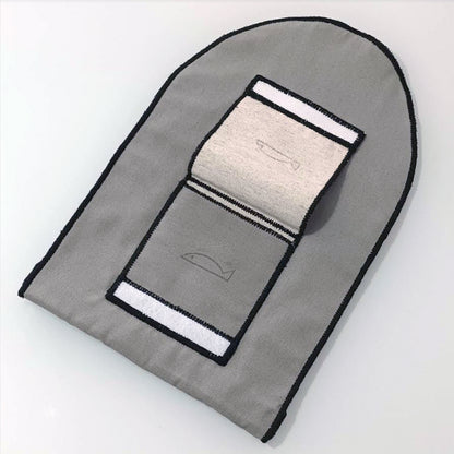 HANDBOARD BAG CINZA