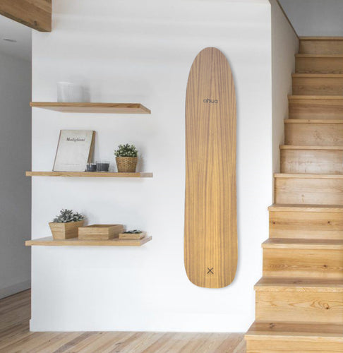Alaia surfboard handmade paulownia wood decoration interior surf surfer art surfart homesurf